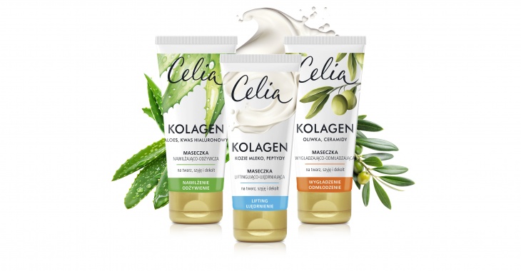 Nowe maseczki uzupełniają kultową linię celia kolagen Nowe maseczki uzupełniają kultową linię celia kolagen