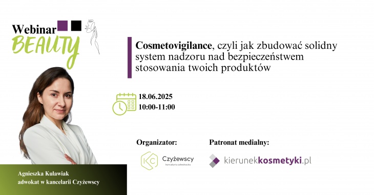 Cosmetovigilance, czyli jak zbudować solidny system nadzoru nad bezpieczeństwem stosowania twoich produktów Cosmetovigilance, czyli jak zbudować solidny system nadzoru nad bezpieczeństwem stosowania twoich produktów