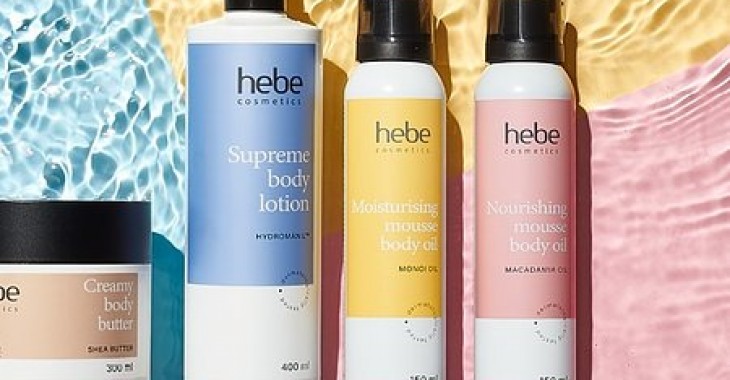 Linia do pielęgnacji ciała Hebe Cosmetics laureatem Najlepszego Produktu 2022 Linia do pielęgnacji ciała Hebe Cosmetics laureatem Najlepszego Produktu 2022