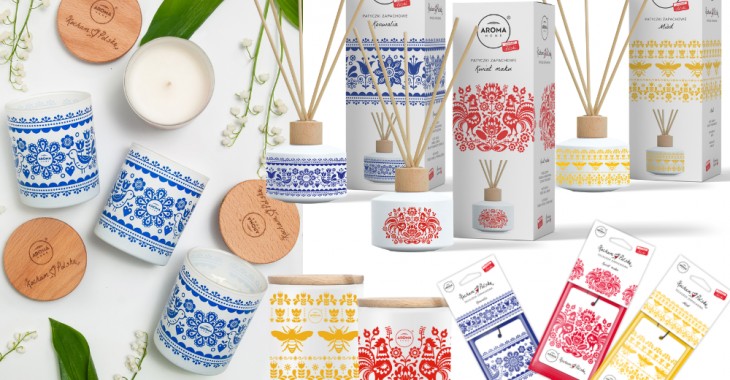 Aroma Home Kocham Polskę kolekcja inspirowana sztuką ludową Aroma Home Kocham Polskę kolekcja inspirowana sztuką ludową