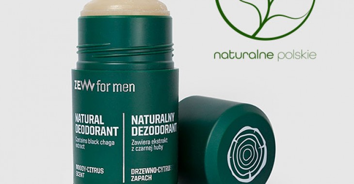 Kosmetyki z certyfikatem: Dezodorant w sztyfcie ZEW for men Kosmetyki z certyfikatem: Dezodorant w sztyfcie ZEW for men